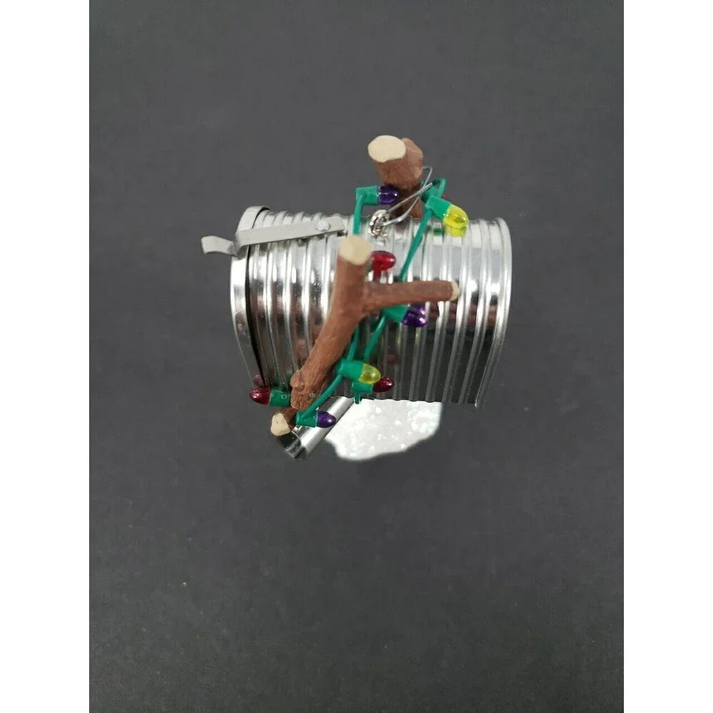 Hallmark Santa's Mailbox Metal S. Claus Vintage 2002  Cookies & Milk Slide Out